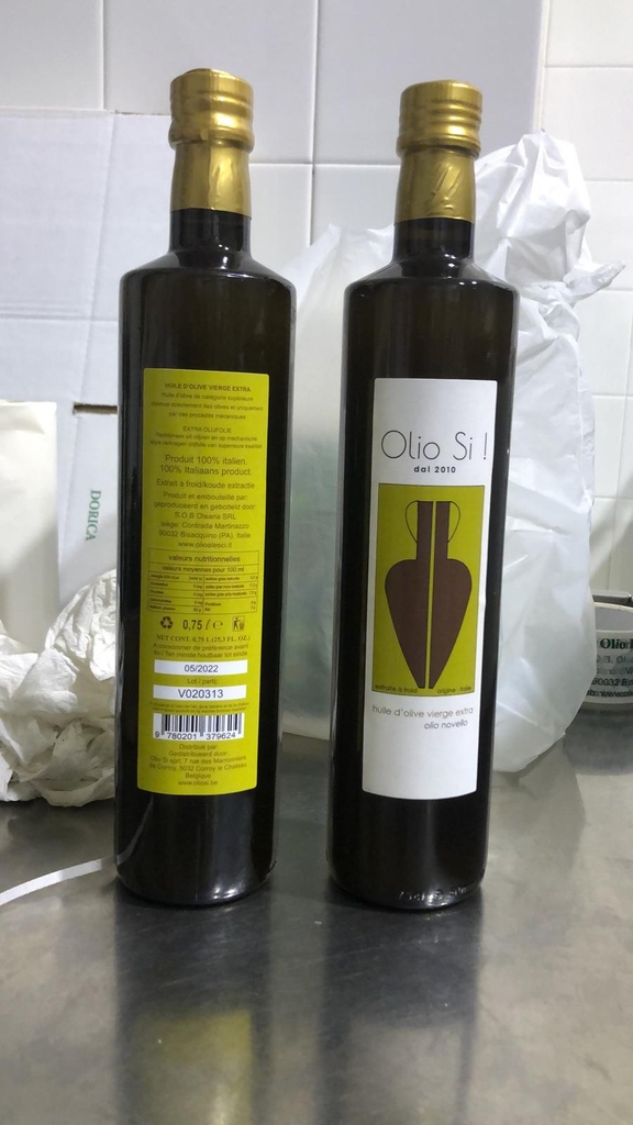 Huile d'olive extra Olio Si  (50 cl)  PPR