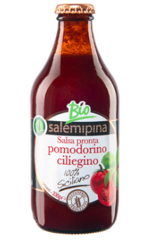 Salsapronta 330g tomates cerises au basilic Salemipina  PPR