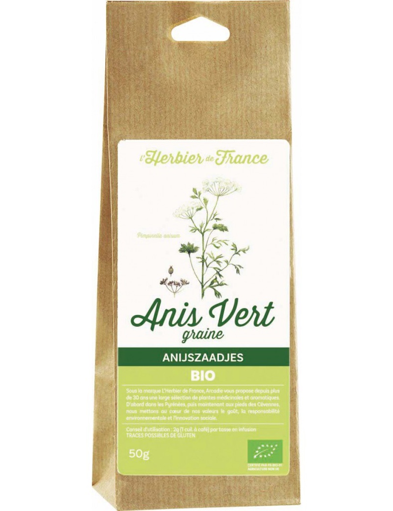 Anis vert (graines) - Herbier de France GRO