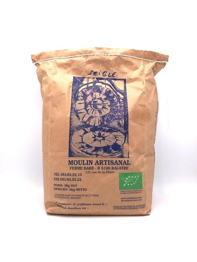 Farine de seigle - sac 3 kg PPR