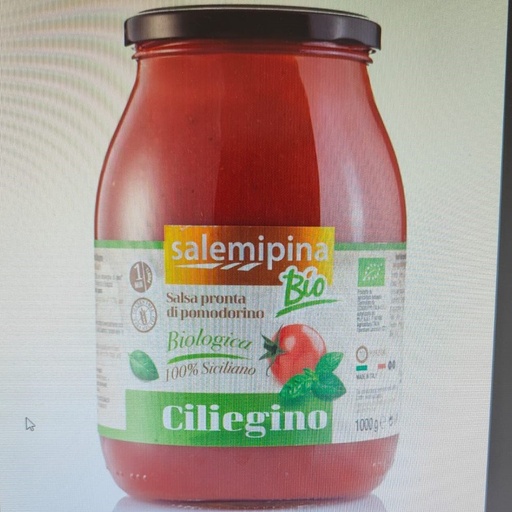 Salsapronta 1 Kg tomates cerises au basilic Salemipina PPR